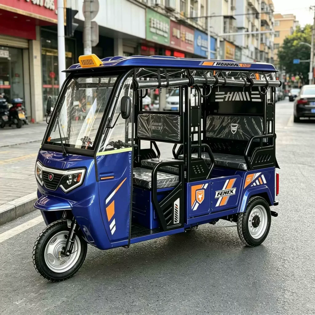 WeldSen Gasoline 6-Seat Dual-Row Seats Passenger Tuk-Tuk