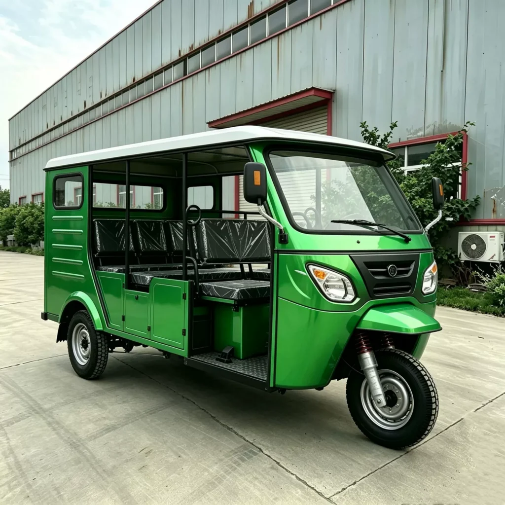 WeldSen Gasoline Triple-Row Seats Passenger Tuk-Tuk for Africa
