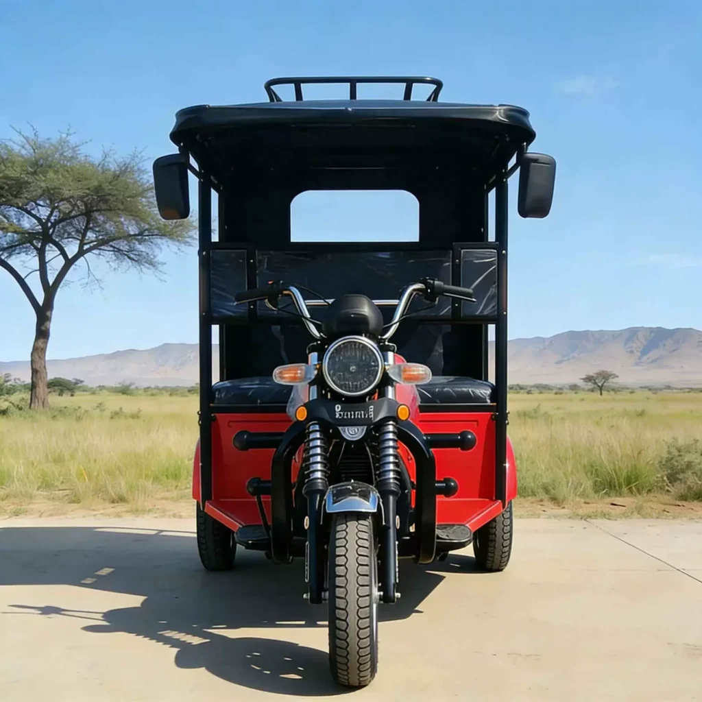 WeldSen Gasoline With Canopy Passenger Tricycle