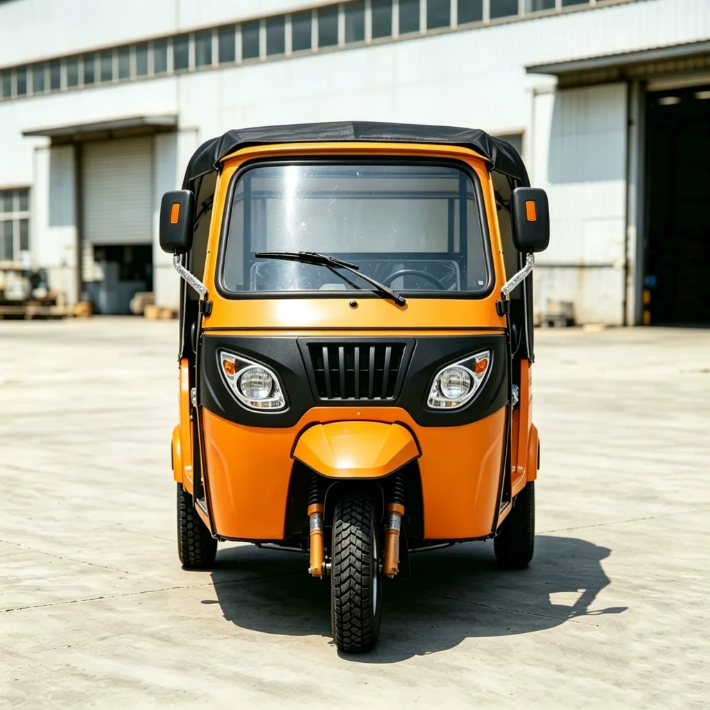 WeldSen Gasoline Dual-Row Seats Triple-Row Seats Passenger Tuk-Tuk for Africa