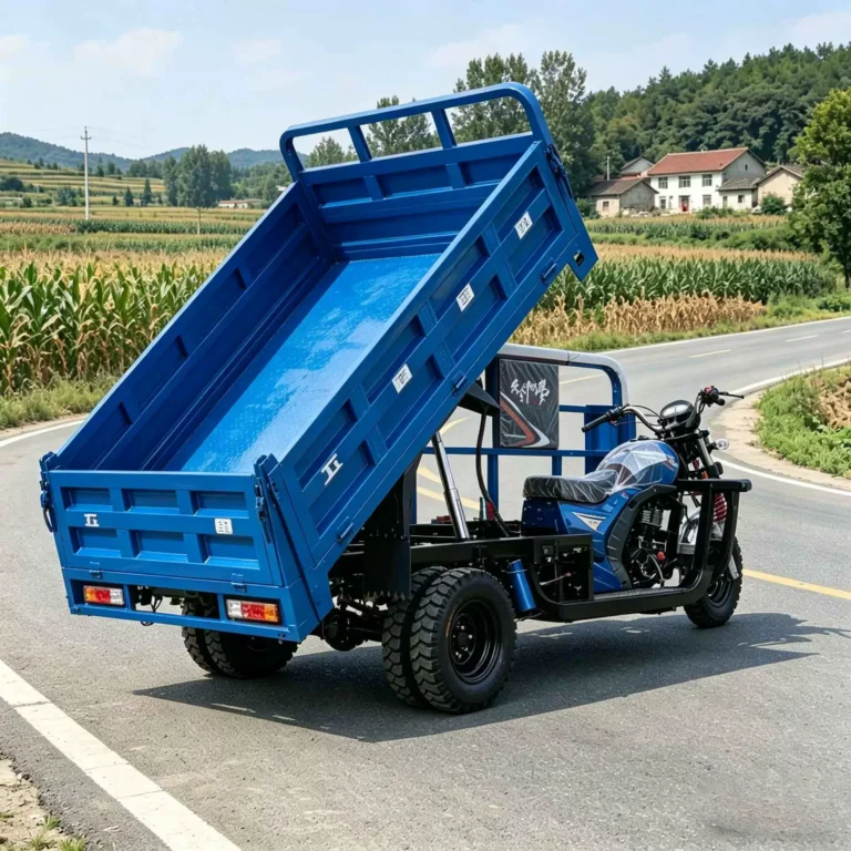 WeldSen Gasoline Heavy-Duty Water-Cooled Five-Wheel Cargo Tricycle