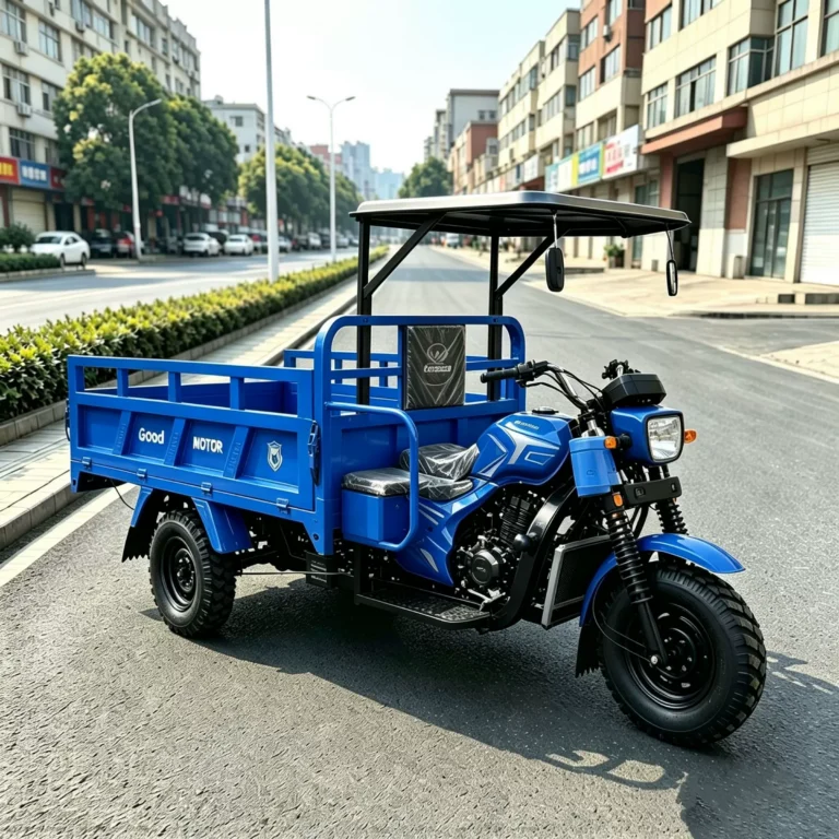 WeldSen Gasoline With Canopy Cargo Tricycle for Africa