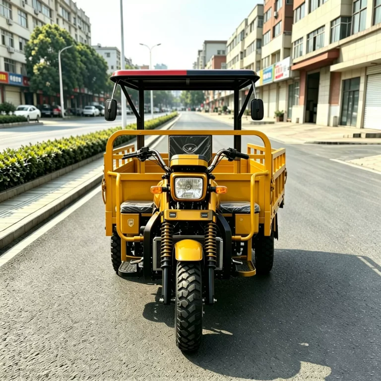 WeldSen Gasoline With Canopy Passenger Tricycle