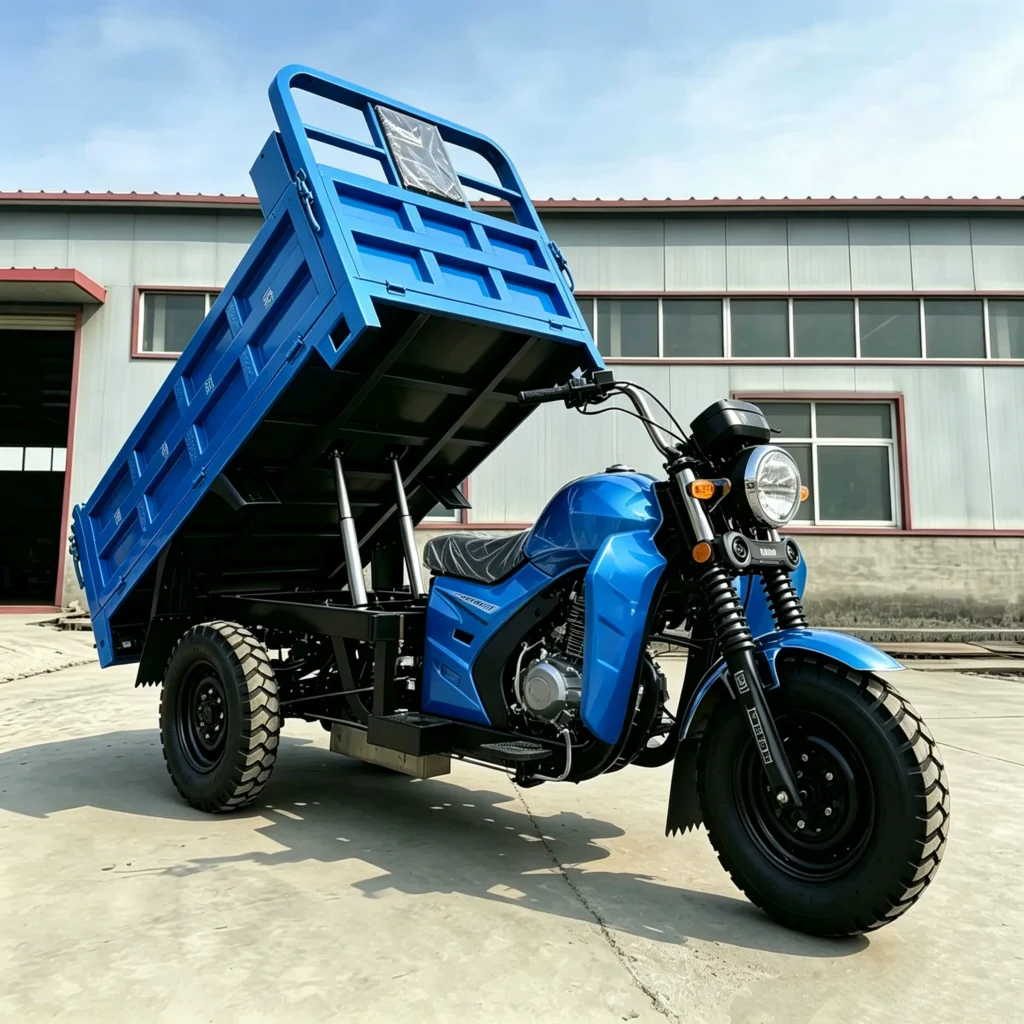 WeldSen Gasoline Fuel-Efficient Three-Wheeled Motorcycle