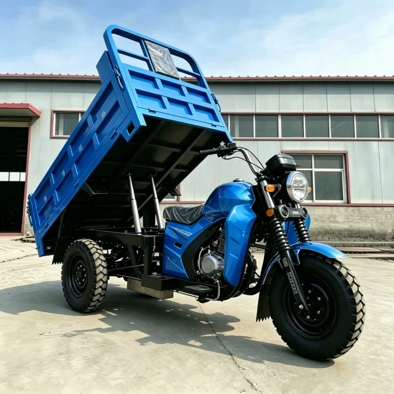 WeldSen Gasoline Fuel-Efficient Three-Wheeled Motorcycle