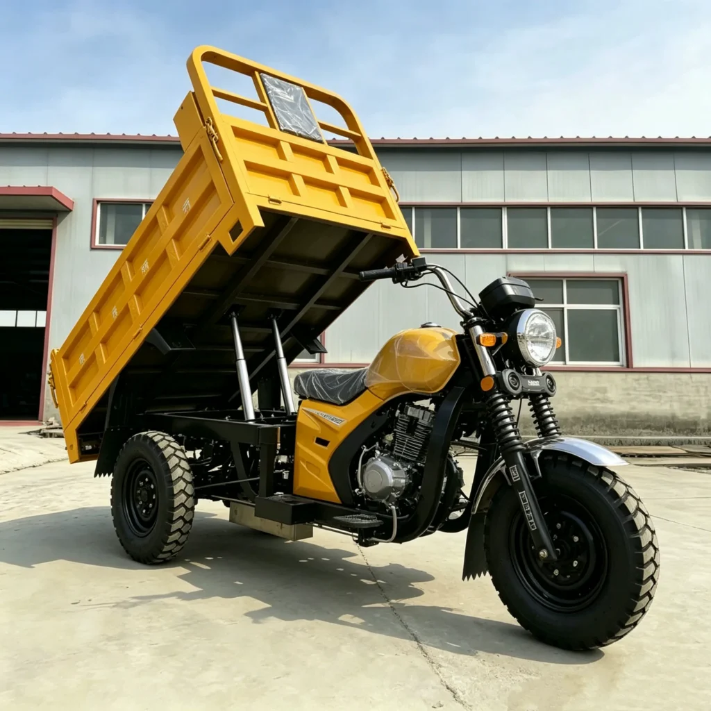 WeldSen Gasoline Heavy-Duty Agricultural Cargo Tricycle
