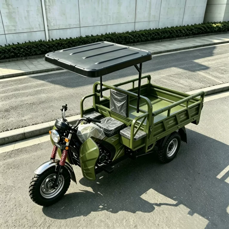 WeldSen Gasoline Heavy-Duty High-Power Agricultural Cargo Tricycle