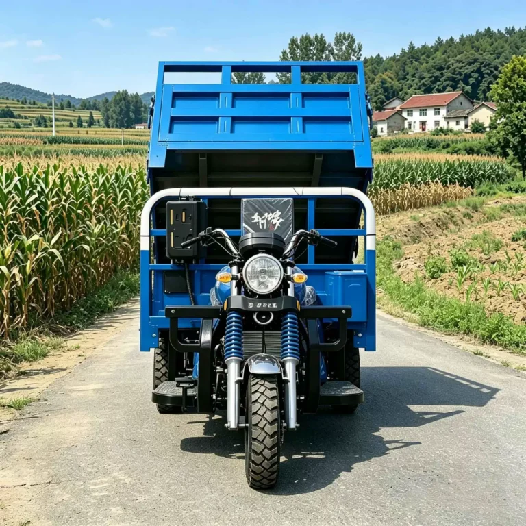 WeldSen Gasoline Fuel-Efficient Five-Wheel Cargo Tricycle for Southeast Asia