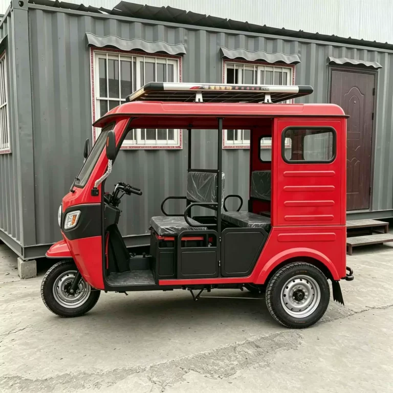 WeldSen Gasoline With Canopy Dual-Row Seats Passenger Tuk-Tuk