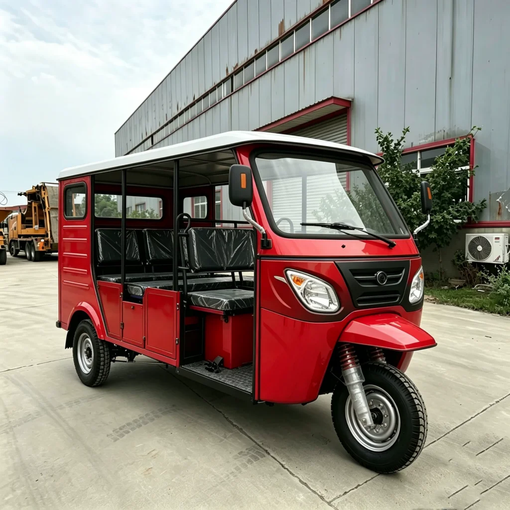 WeldSen Gasoline Enclosed Cabin Passenger Tuk-Tuk for Southeast Asia