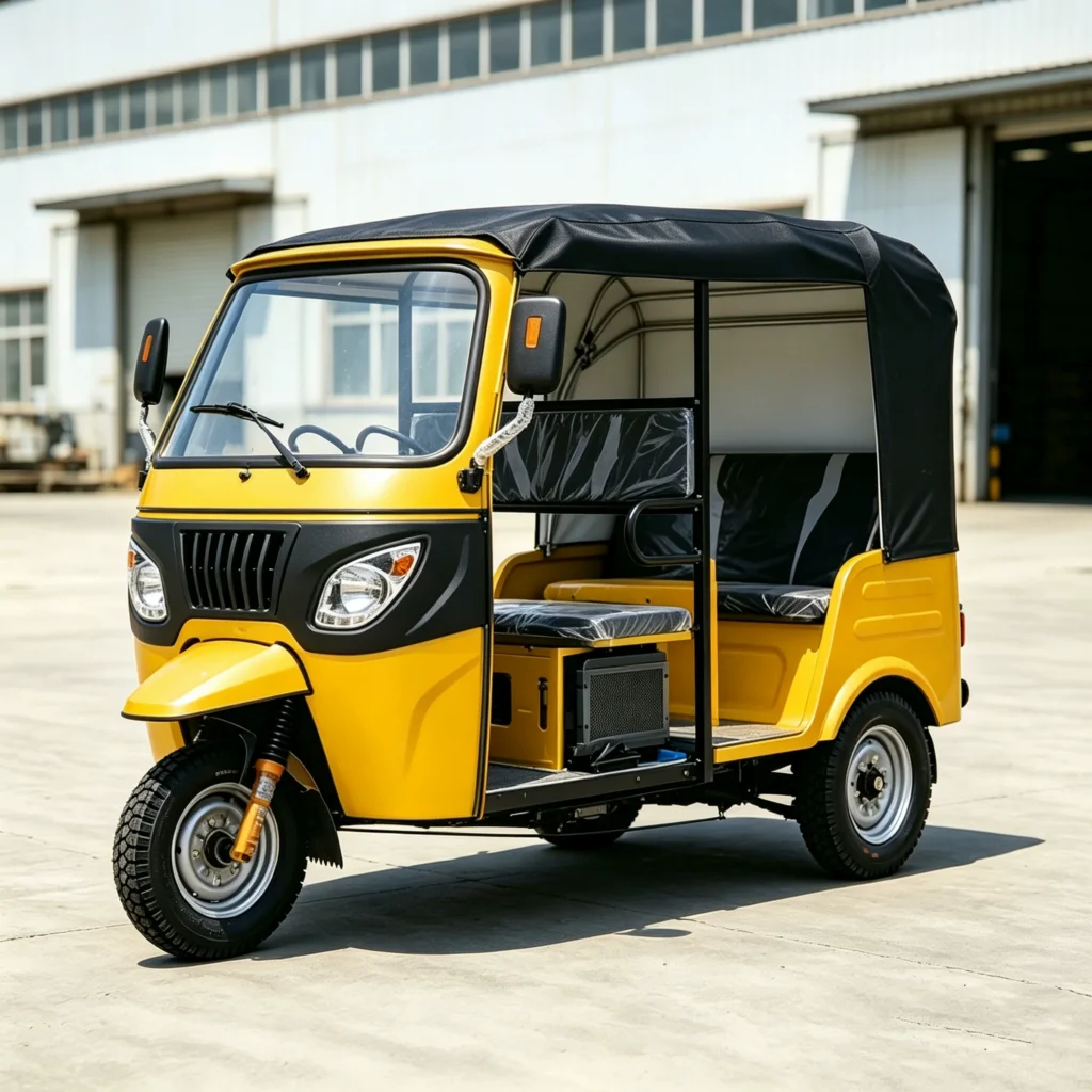 WeldSen Gasoline Dual-Row Seats Passenger Tuk-Tuk for Africa