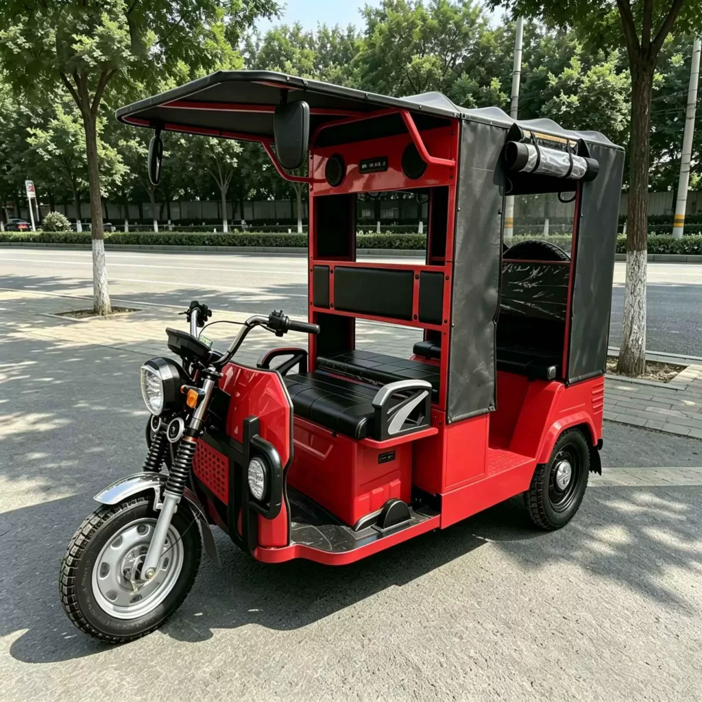 WeldSen Gasoline With Canopy Passenger Tuk-Tuk for Africa