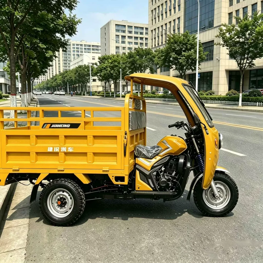WeldSen Gasoline With Canopy Agricultural Cargo Tricycle for Africa
