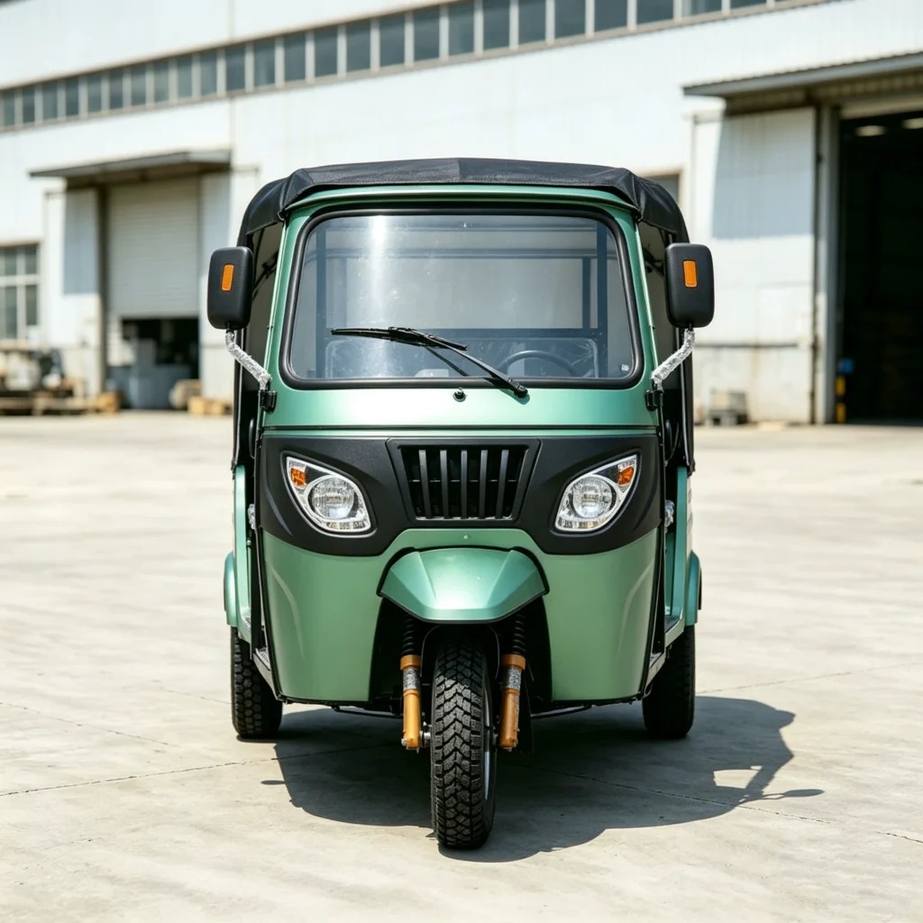 WeldSen Gasoline With Canopy Reinforced Body Passenger Tricycle