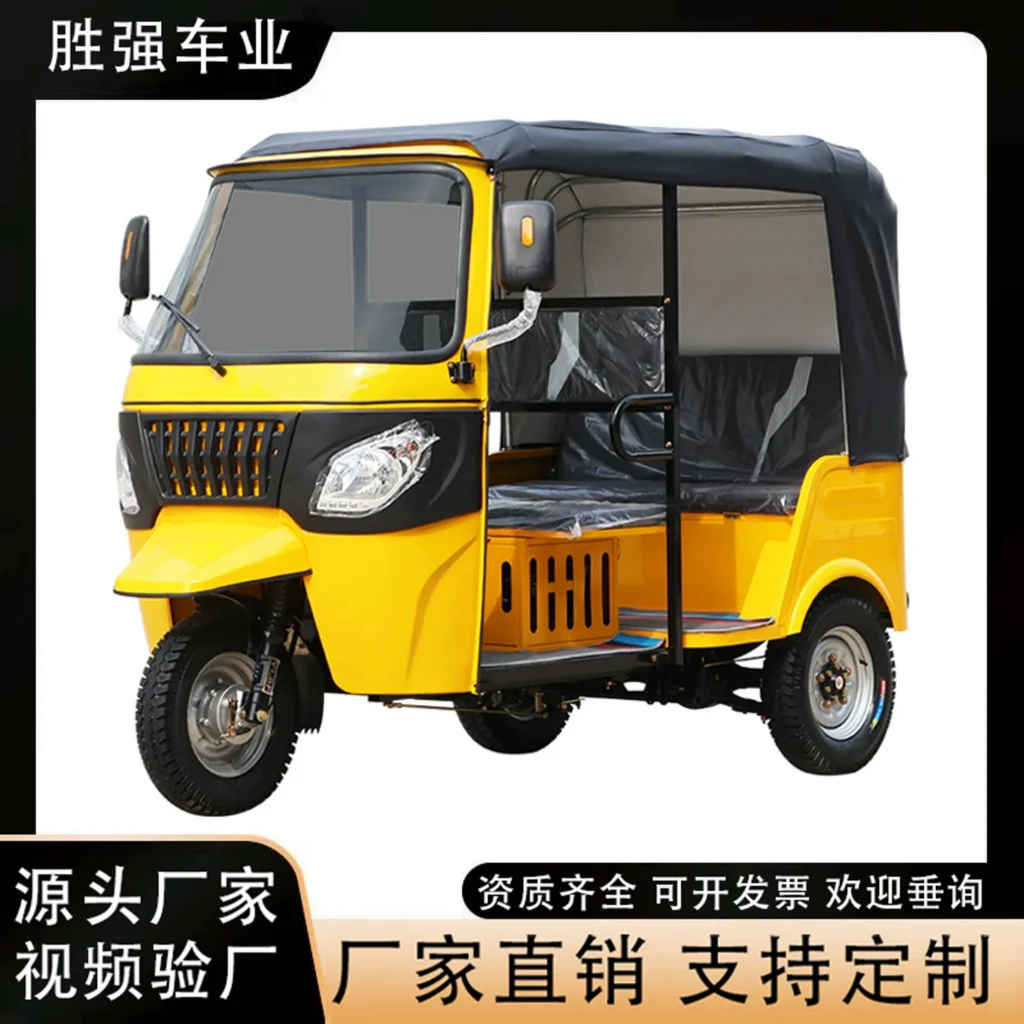 WeldSen Gasoline Bajaj-Style Passenger Tuk-Tuk for Africa