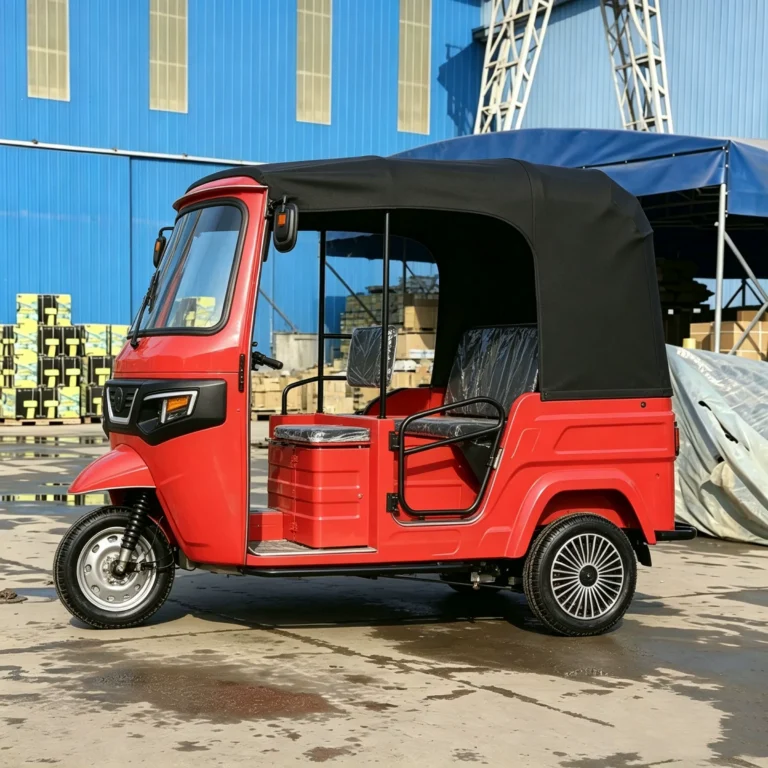 WeldSen Gasoline Enclosed Cabin High-Power Passenger Tuk-Tuk