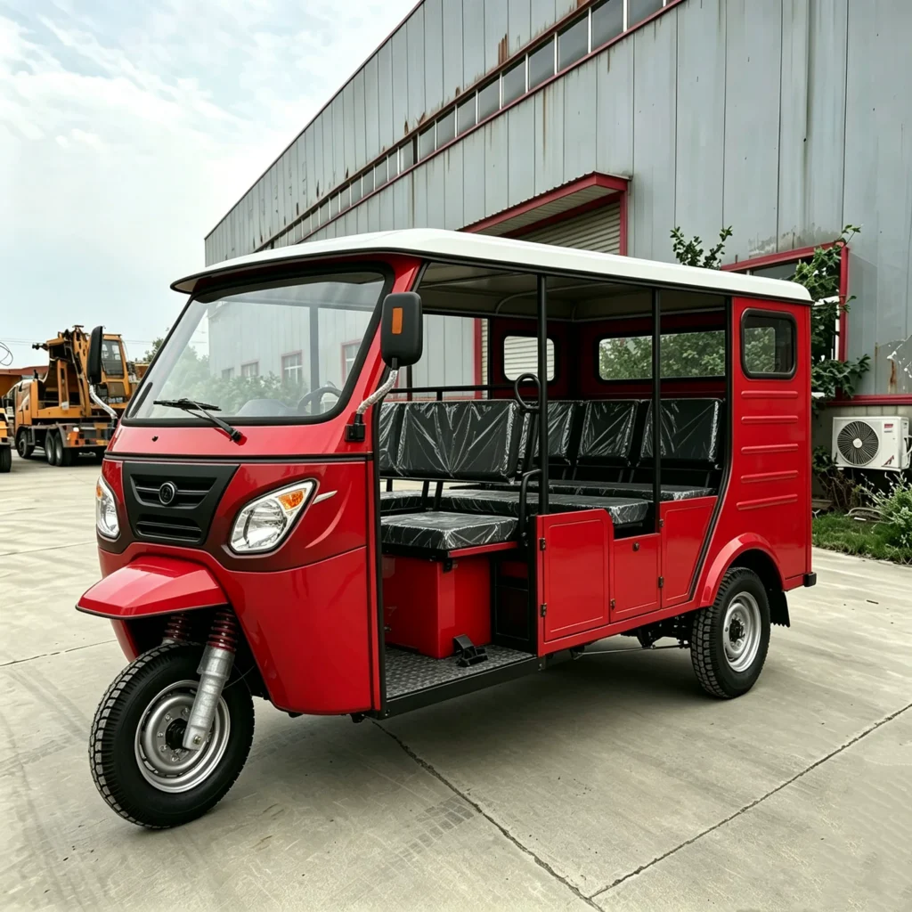 WeldSen Gasoline Enclosed Cabin Passenger Tuk-Tuk