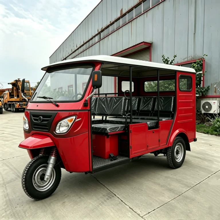 WeldSen Gasoline Enclosed Cabin Passenger Tuk-Tuk