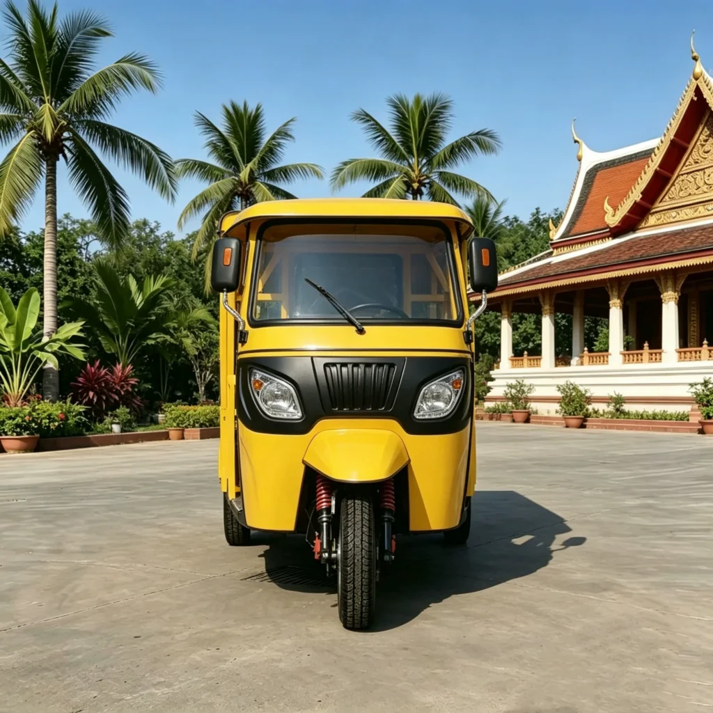 WeldSen Gasoline Enclosed Cabin Passenger Tuk-Tuk for Southeast Asia