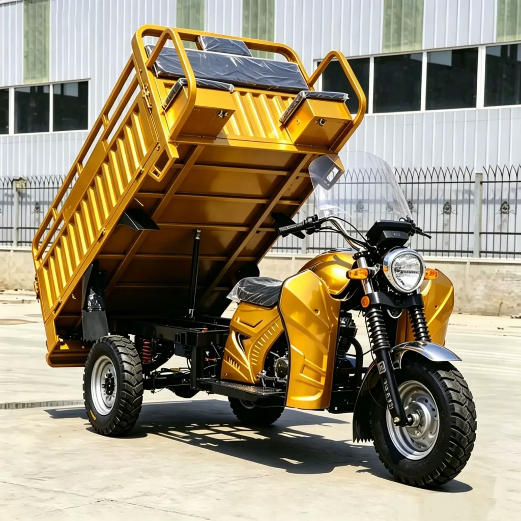 WeldSen Gasoline Fuel-Efficient Agricultural Cargo Tricycle for Southeast Asia