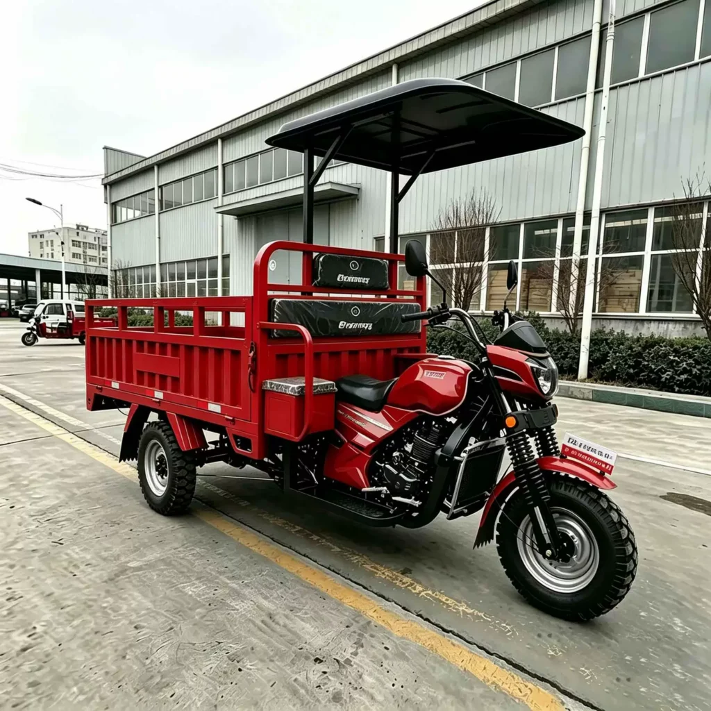 WeldSen Gasoline Heavy-Duty Agricultural Cargo Tricycle