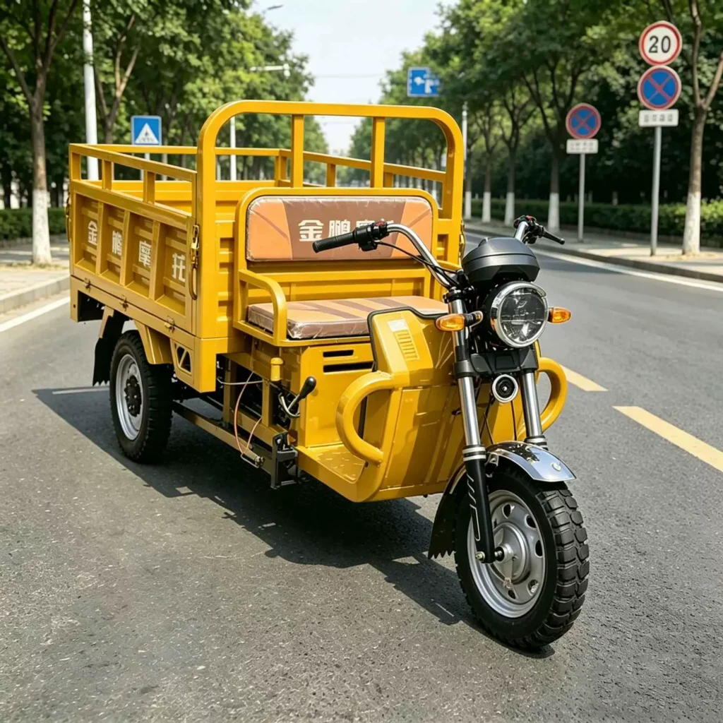 WeldSen Gasoline Heavy-Duty High-Power Cargo Tricycle for Africa