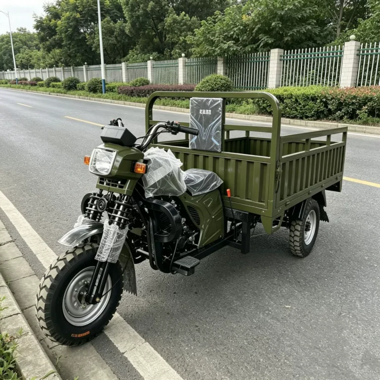 WeldSen Gasoline Self-Dumping Agricultural Cargo Tricycle for Southeast Asia