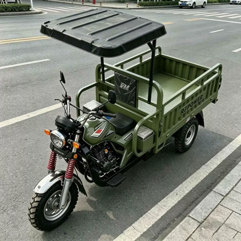 WeldSen Gasoline Heavy-Duty Water-Cooled Agricultural Cargo Tricycle