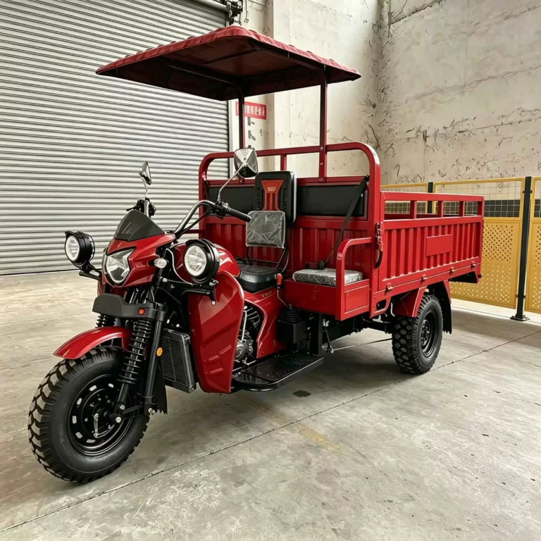 WeldSen Gasoline Self-Dumping Agricultural Cargo Tricycle