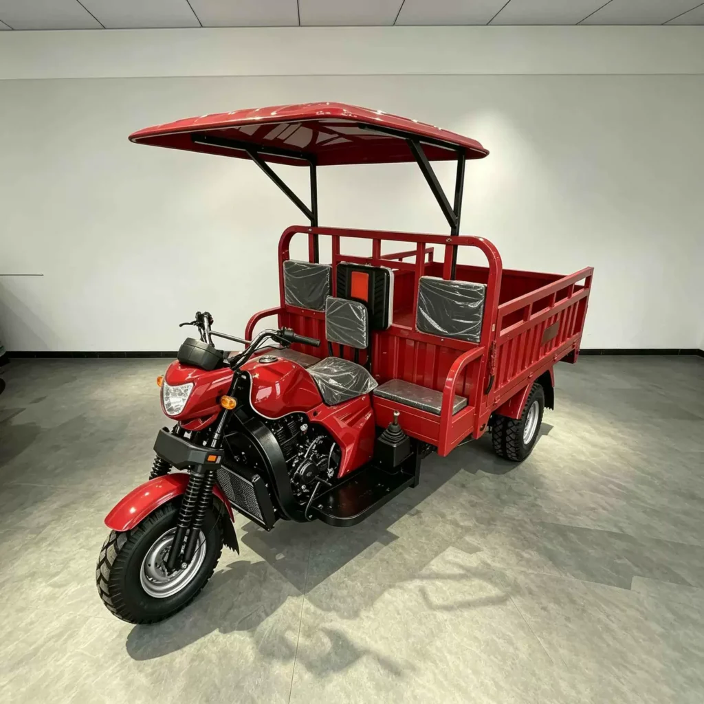 WeldSen Gasoline High-Power Cargo Tricycle for Africa
