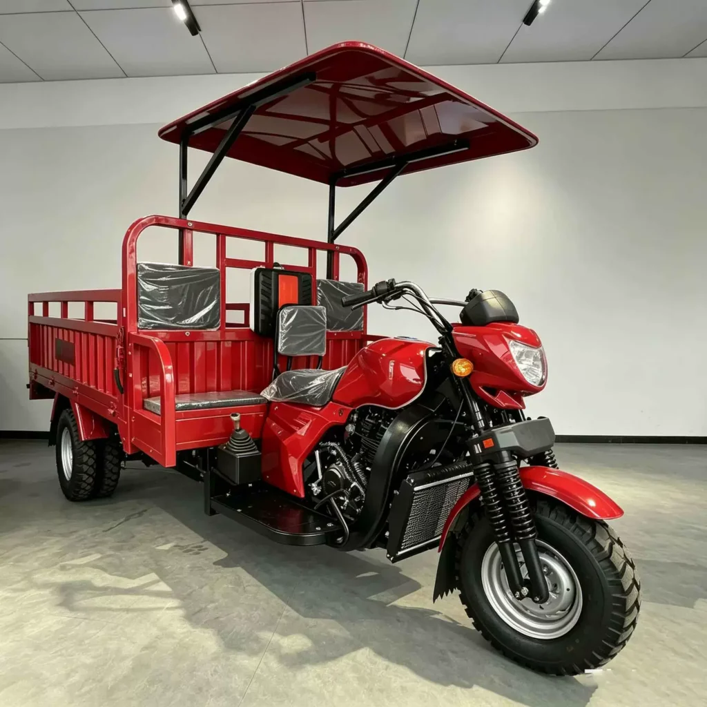 WeldSen Gasoline Heavy-Duty Cargo Tricycle for Africa