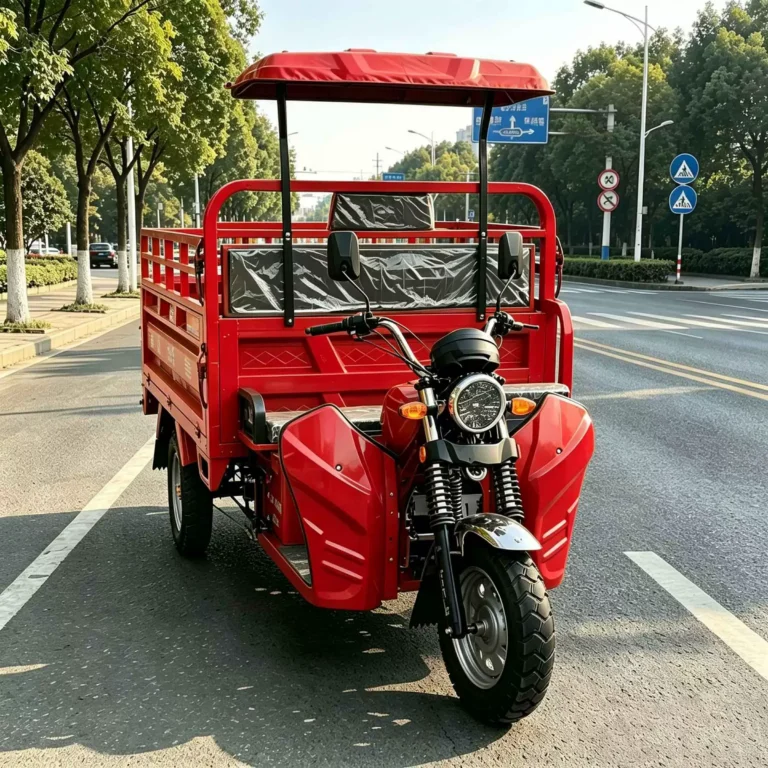 WeldSen Gasoline With Canopy High-Power Agricultural Cargo Tricycle for Africa