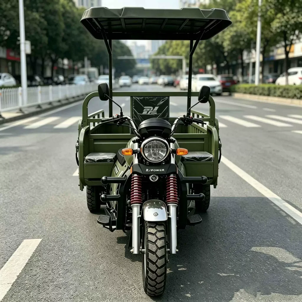 WeldSen Gasoline Heavy-Duty Water-Cooled Cargo Tricycle