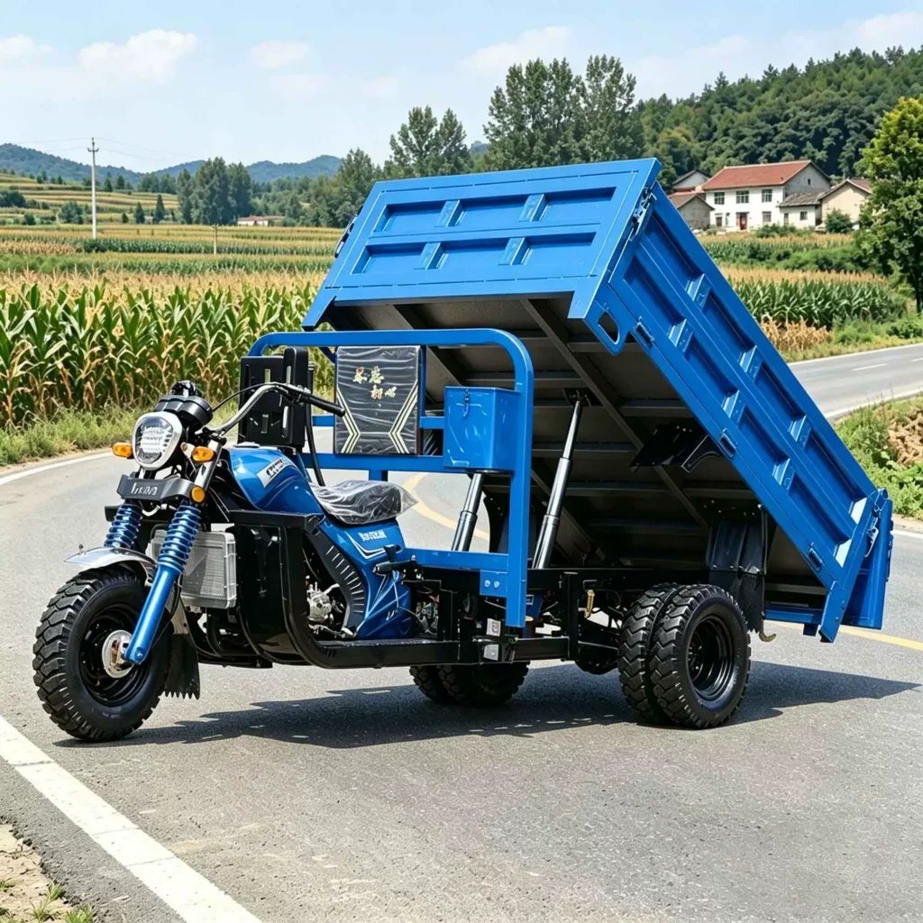 WeldSen Gasoline Heavy-Duty Five-Wheel Cargo Tricycle