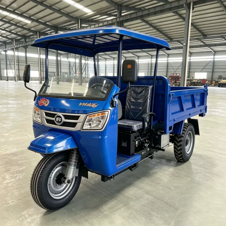 WeldSen Diesel Self-Dumping Agricultural Cargo Tricycle