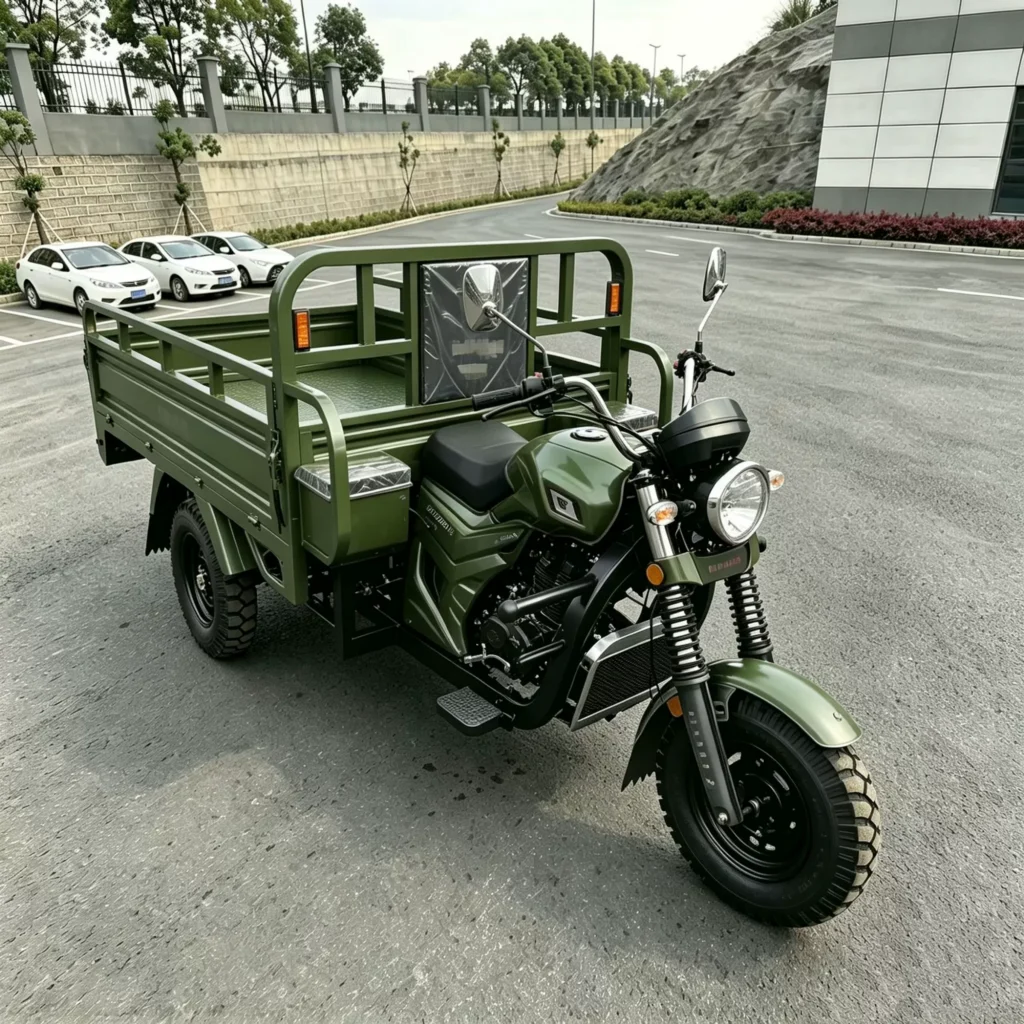 WeldSen Gasoline Off-Road Agricultural Cargo Tricycle