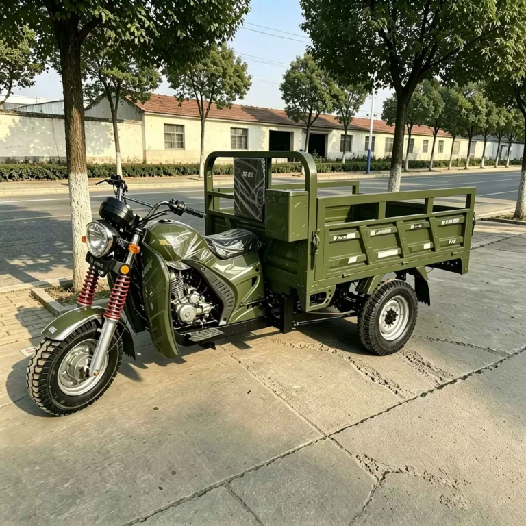 WeldSen Gasoline Self-Dumping Heavy-Duty Agricultural Cargo Tricycle for Africa