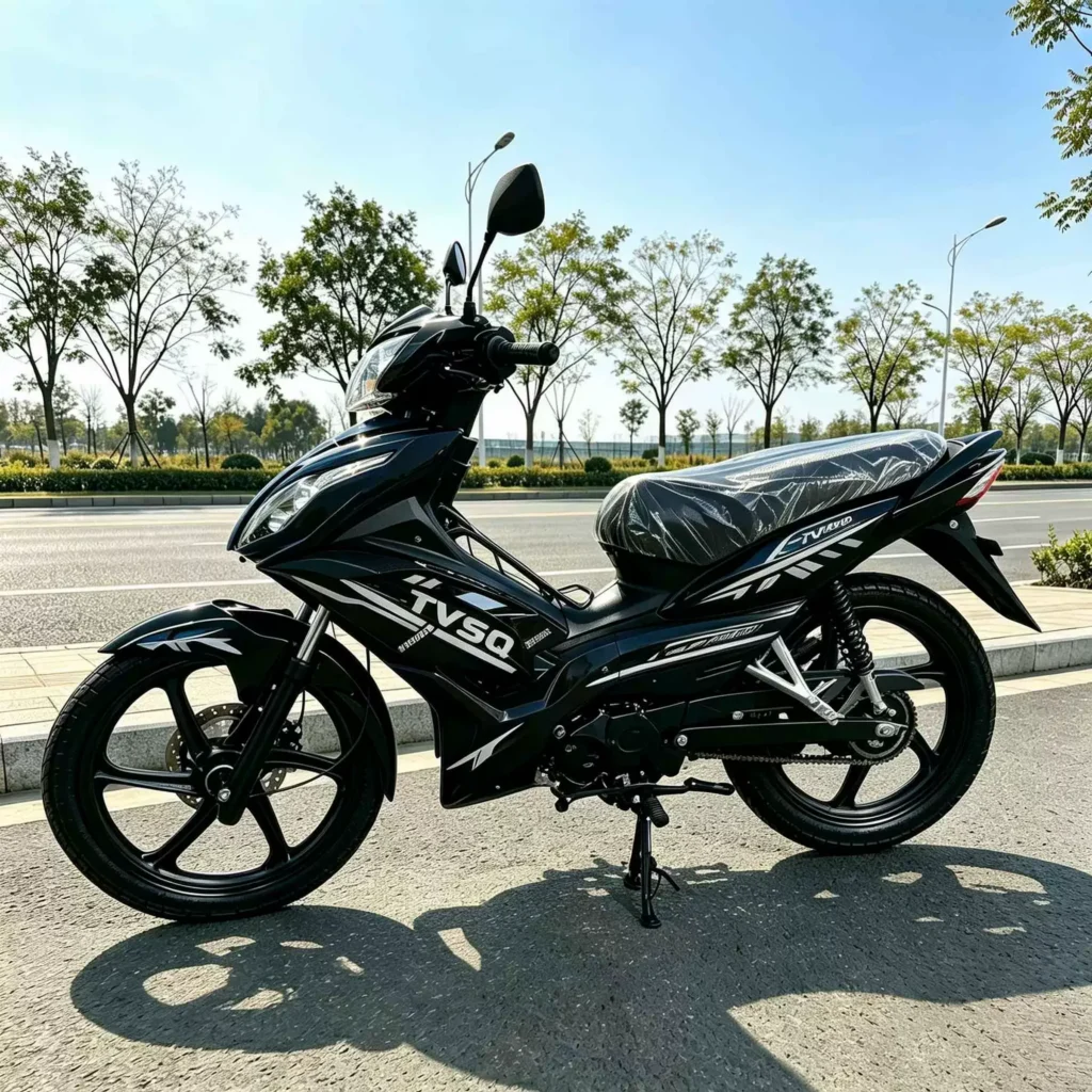 WeldSen Gasoline Fuel-Efficient Step-Through Motorcycle for Africa