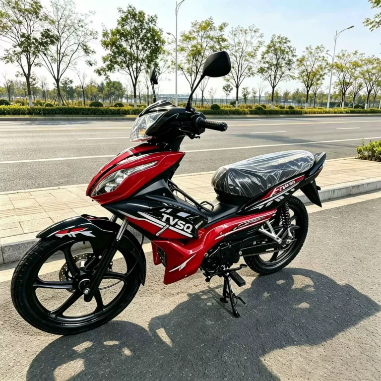 WeldSen Gasoline Fuel-Efficient Step-Through Motorcycle for Africa
