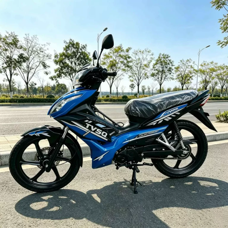 WeldSen Gasoline Fuel-Efficient Step-Through Motorcycle for Africa