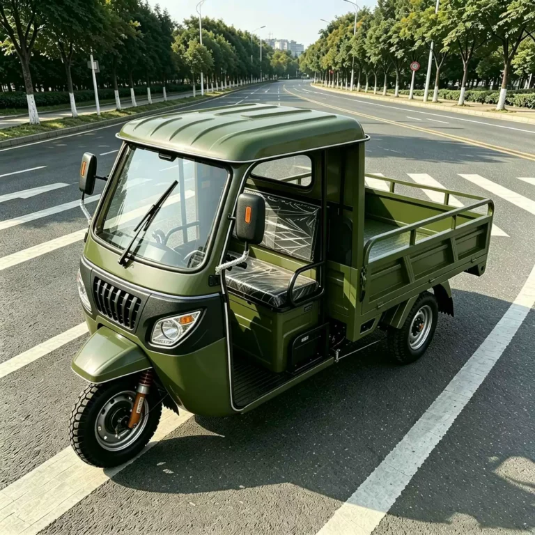 WeldSen Gasoline With Canopy Enclosed Cabin Passenger Tuk-Tuk