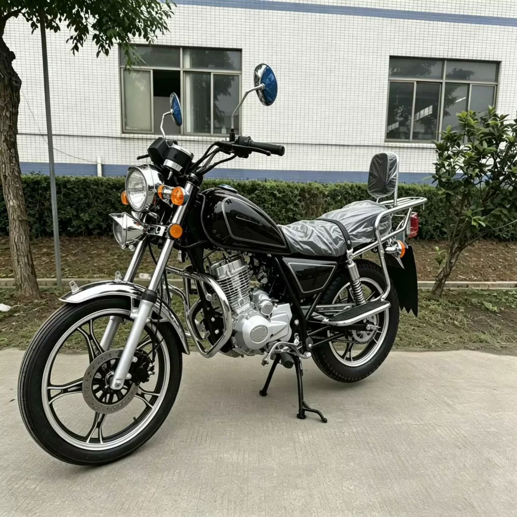 WeldSen Gasoline Fuel-Efficient Two-Wheel Motorcycle for Africa