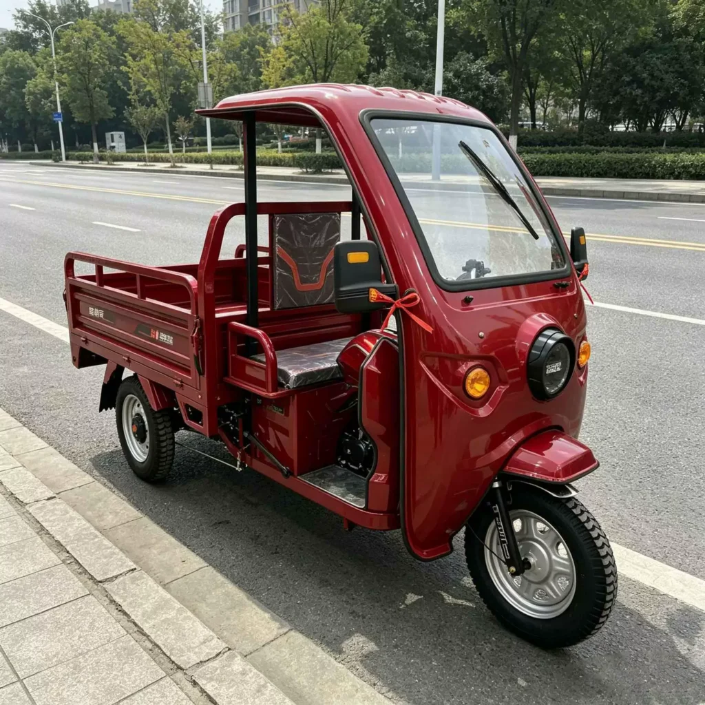 WeldSen Gasoline Heavy-Duty Agricultural Cargo Tricycle for Africa