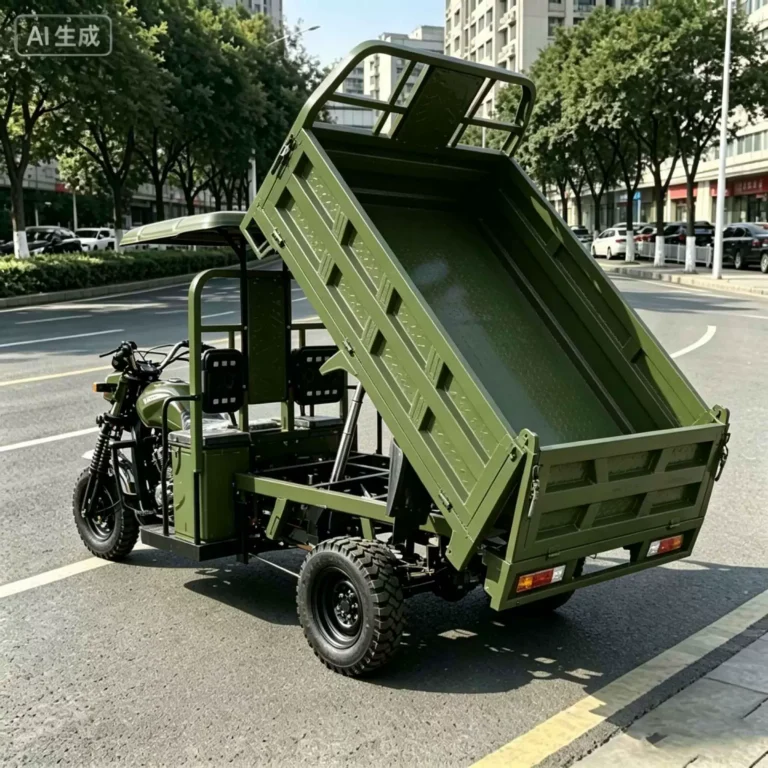 WeldSen Gasoline Five-Wheel Cargo Tricycle for Africa