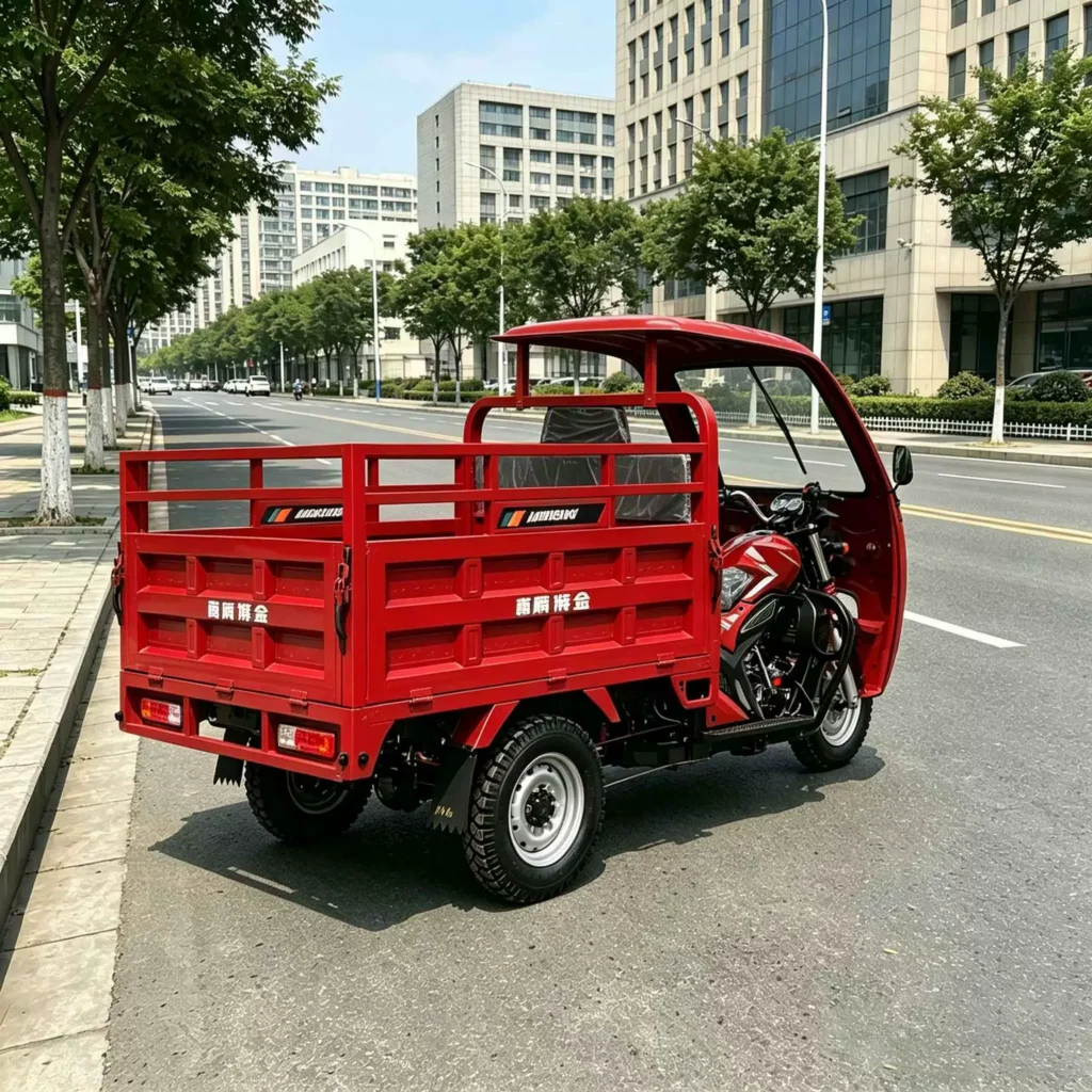 WeldSen Gasoline Off-Road Delivery Cargo Tricycle