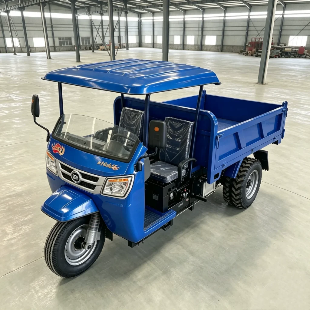 WeldSen Diesel Off-Road Agricultural Cargo Tricycle