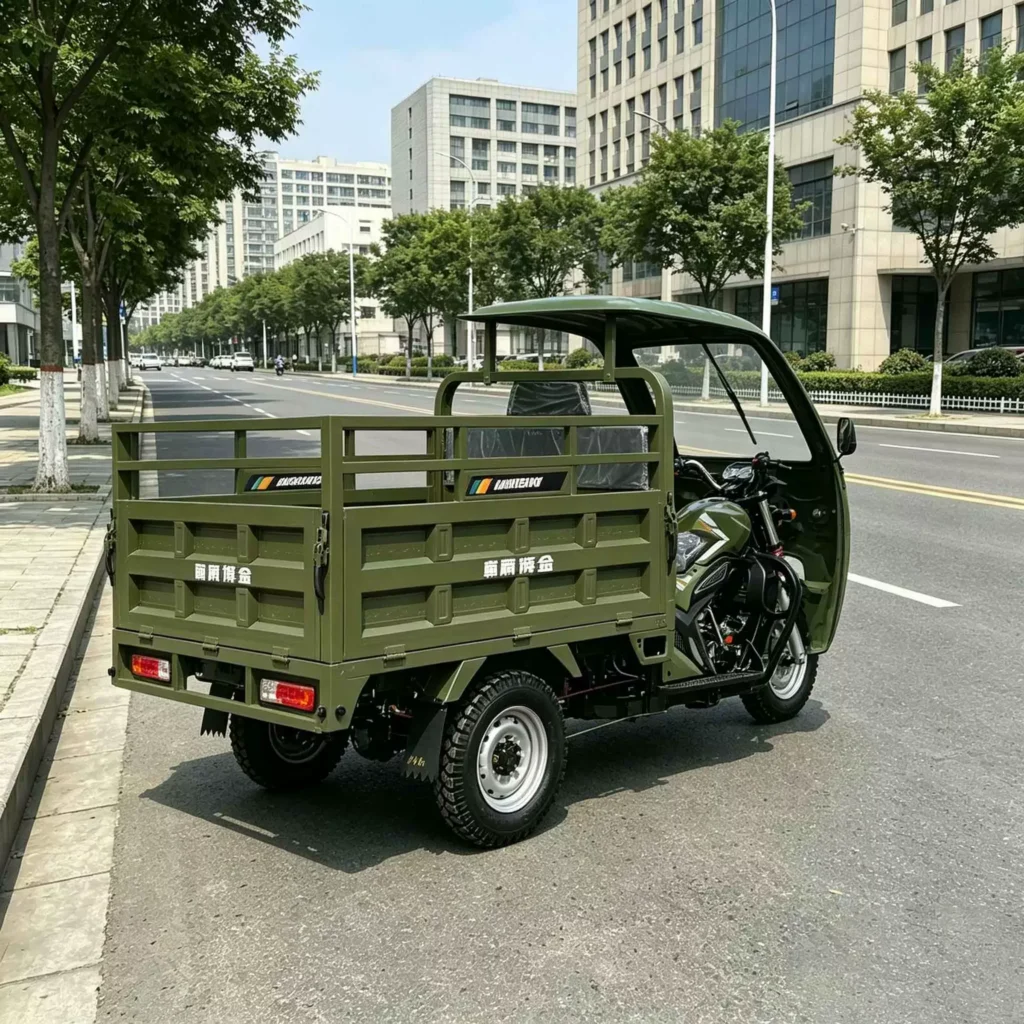 WeldSen Gasoline Heavy-Duty Agricultural Cargo Tricycle