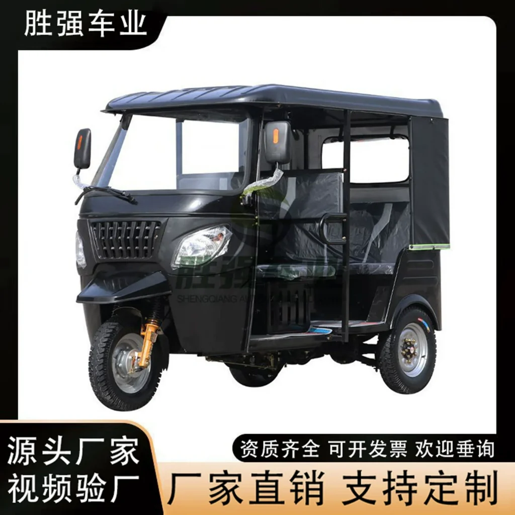 WeldSen Gasoline Dual-Row Seats Passenger Tuk-Tuk for Africa
