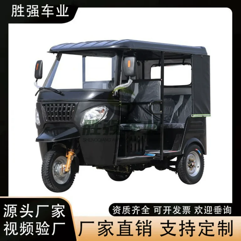 WeldSen Gasoline Dual-Row Seats Passenger Tuk-Tuk for Africa
