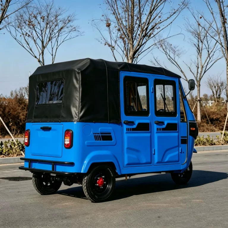WeldSen Gasoline Reinforced Body Heavy-Duty Passenger Tuk-Tuk for Africa